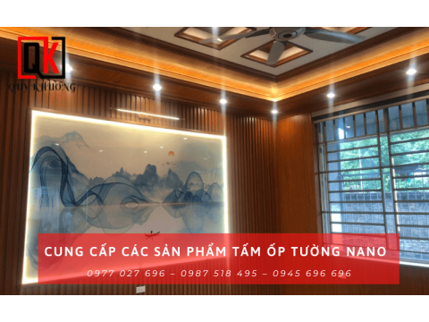 Nội thất nhựa Đài Loan Quý Khương chuyên cung cấp các sản phẩm tấm ốp tường nano