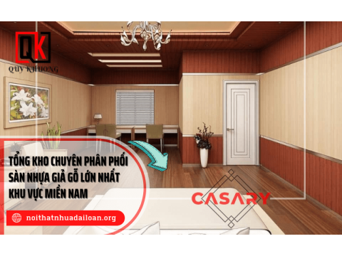 Tổng kho chuyên phân phối sàn nhựa giả gỗ lớn nhất khu vực Miền Nam