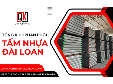 Tấm nhựa Đài Loan - Vật liệu ốp lát lí tưởng hàng đầu