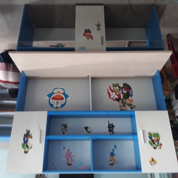 Bàn học sinh đôi xanh dương 