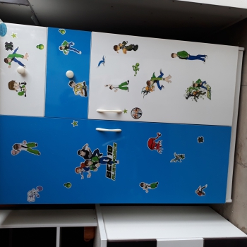 Tủ trẻ em 2 buồng 