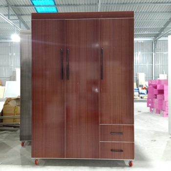 TỦ NHỰA FAMI PLAST VÂN ĐỎ