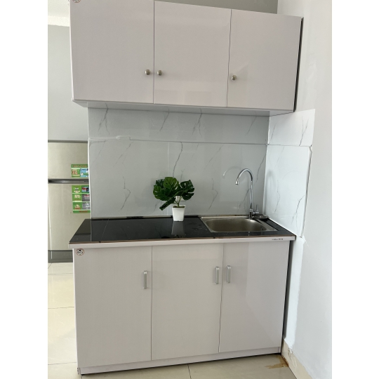KỆ TỦ BẾP TRẮNG