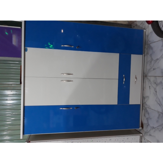 Tử 4 buồng màu xanh dương 