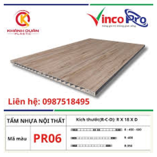 Tấm nhựa vincopro PR06