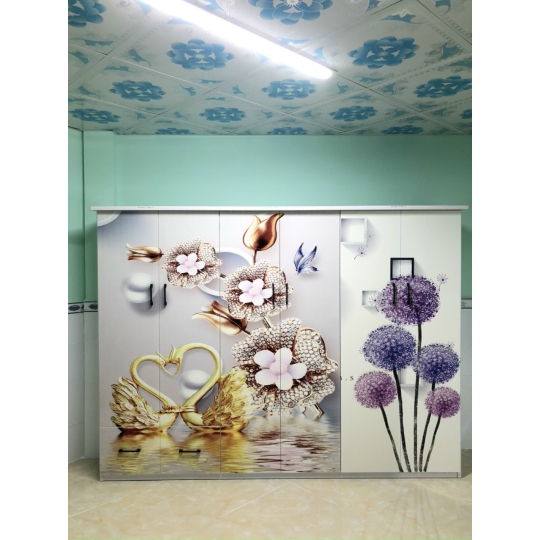 TỦ NHỰA GODEN PLASTIC HOA