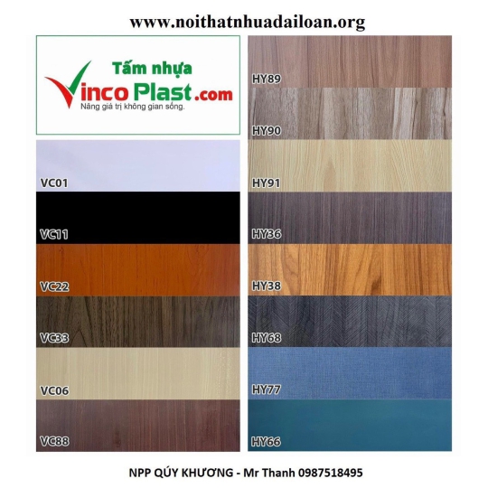 TẤM NHỰA VINCO PLAST