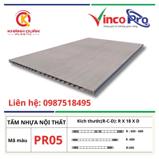 Tấm nhựa vincopro PR05